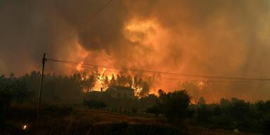 Waldbrand Südeuropa