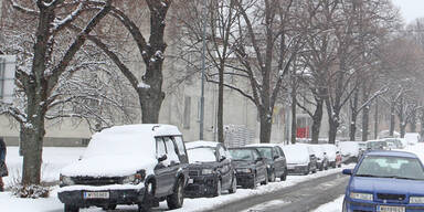 Jetzt ist auch Wien eingeschneit