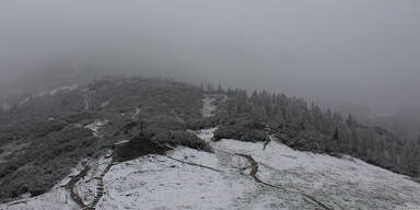 Carl-von-Stahl-Haus/Berchtesgadener Alpen (Blick nach Süden ins Hagengebirge)