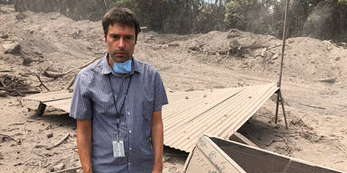 Herbert Bauernebel Guatemala Vulkan Volcán de Fuego