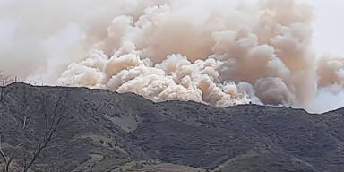 Waldbrand in Frankreich